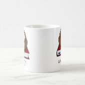 Tasse Livre Chouette Mignon (Centre)