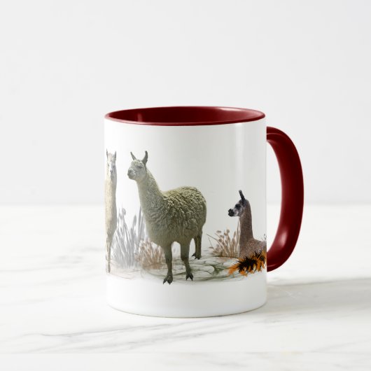 Tasse Llama Meadow (Devant droit)