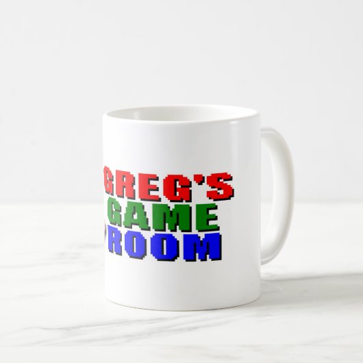 Tasse Logo Greg's Game Room 330 ml (Devant droit)
