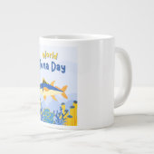 Tasse logo journée mondiale du thon  (Devant droit)