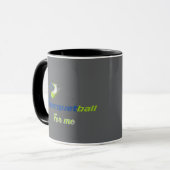 Tasse Logo Racket Ball – Coupe Énergétique Sportiv (Devant gauche)