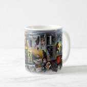 Tasse London Calling Fire Ice Chaos Apocalypse (Devant droit)