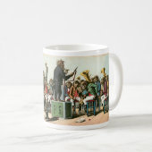 Tasse L'orchestre singe (Devant droit)