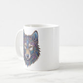 Tasse Loup Céleste Ligne de Luxe (Devant gauche)
