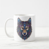 Tasse Loup Céleste Ligne de Luxe (Gauche)