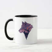 Tasse Loup et Montagne (Gauche)