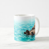 Tasse Loutres Nageuses (Devant droit)