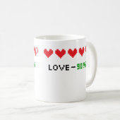 Tasse Love 90 Couleur (Devant droit)