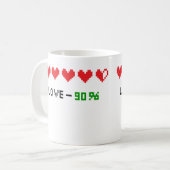 Tasse Love 90 Couleur (Devant gauche)