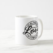 Tasse Love Faith Walker (Devant droit)