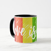 Tasse Love Is Love (Devant gauche)