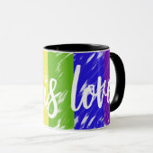 Tasse Love Is Love (Devant droit)