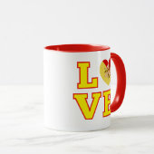 Tasse LOVE Sicile (Devant droit)