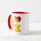 Tasse LOVE Sicile (Devant gauche)