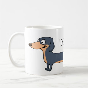 Tasse Love the Long Dog - Dachshund