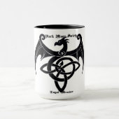Tasse loyale de dragon de membre de société noire (Centre)
