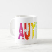 tasse lumineuse d'autisme (Devant gauche)