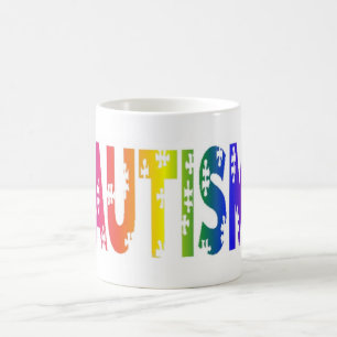 tasse lumineuse d'autisme