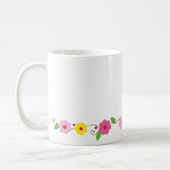 Tasse lunatique de fleurs (Gauche)
