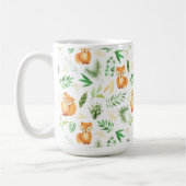 Tasse lunatique | de renards et de feuille (Gauche)