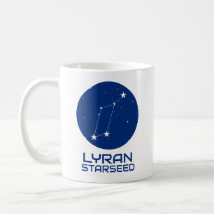 Tasse Lyran Starseed – Conception de la constellat