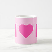 Tasse M❤M - Contour Rose x Blanc (Centre)