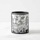 Tasse macabre de danse (Centre)
