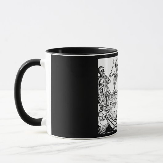 Tasse macabre de danse (Gauche)
