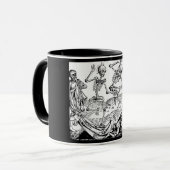 Tasse macabre de danse (Devant gauche)