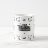 Tasse Machine à Coudre Victorienne (Centre)
