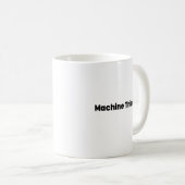 Tasse Machine Thinker – Cadeau pour l'intelligence (Devant droit)