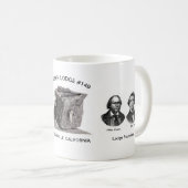 Tasse maçonnique de fondateur de loge de (Devant droit)