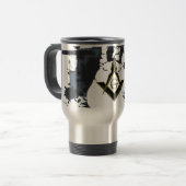 Tasse MAÇONNIQUE de VOYAGEUR (Devant gauche)