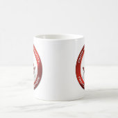 Tasse maçonnique - Rouge (Centre)