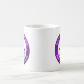 Tasse maçonnique violette (Centre)