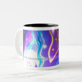 Tasse magenta de dimension d'UFO (Devant gauche)