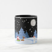 Tasse Magie de Noël au Clair de Lune (Centre)