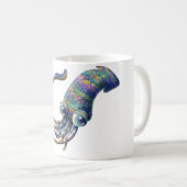 Tasse magique de calmar de sort malheureux (Devant droit)