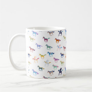 Tasse magique de chevaux
