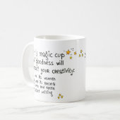 Tasse magique de créativité pour des auteurs (Devant gauche)