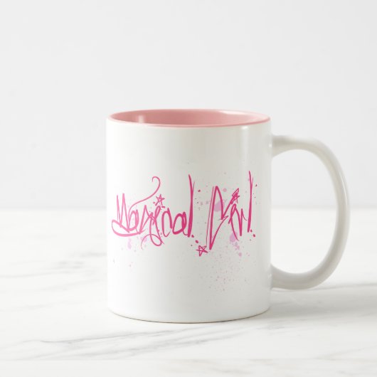 Tasse magique de fille (Droit)