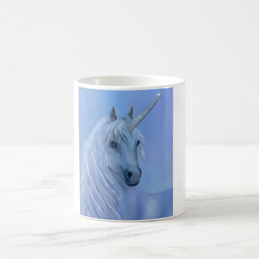 Tasse magique de licorne bleue (Centre)