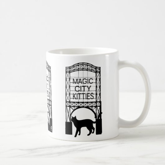 Tasse magique de minous de ville (Droite)