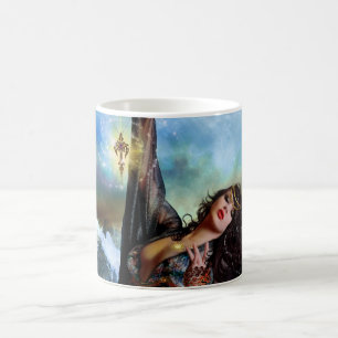 Tasse magique de tasse de sirène de sorcière de