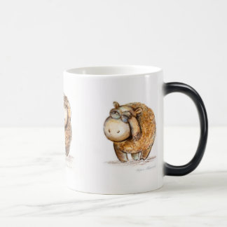 Tasse magique. Petits moutons d'arbre