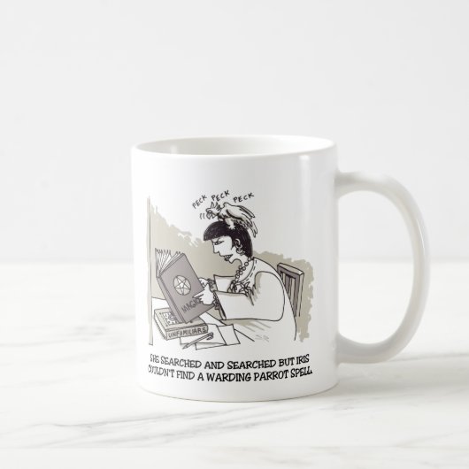 Tasse main gauche de perroquet sorcière (Droite)