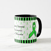 Tasse Maladie de Lyme dans le Delaware (Devant droit)