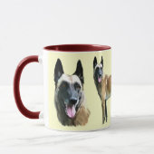 tasse malinois (Gauche)