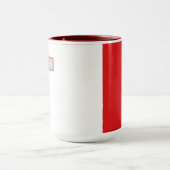Tasse maltaise de drapeau de Malte (Centre)