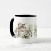 Tasse Maman Chat avec Chatons (Devant gauche)